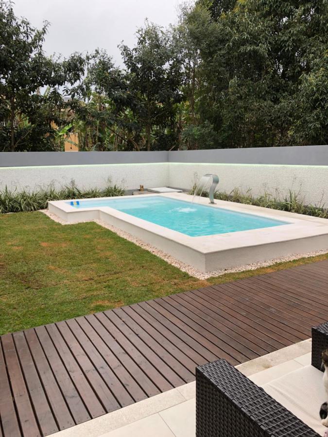 Casa Luxo Com Piscina A 500 Metros Da Praia Florianópolis Dış mekan fotoğraf