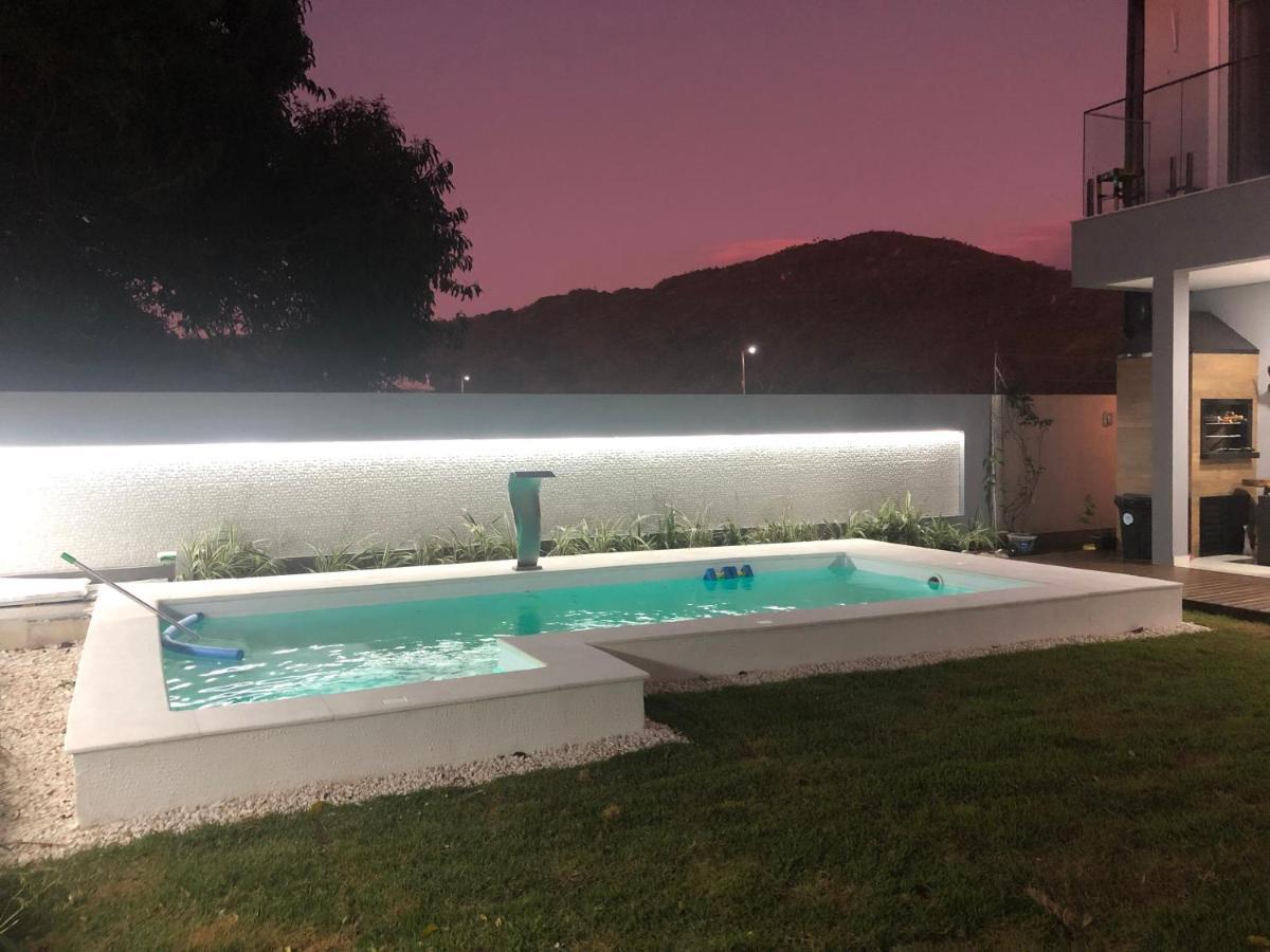 Casa Luxo Com Piscina A 500 Metros Da Praia Florianópolis Dış mekan fotoğraf
